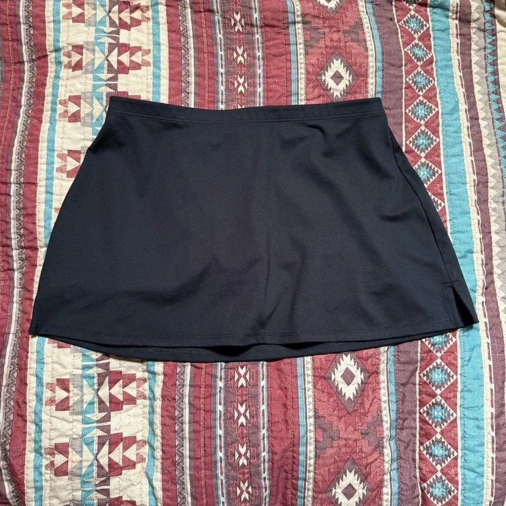 Fabletics black athletic skort size XS